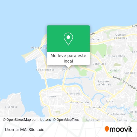 Uromar MA mapa