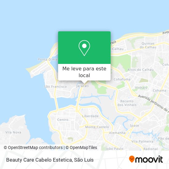Beauty Care Cabelo Estetica mapa