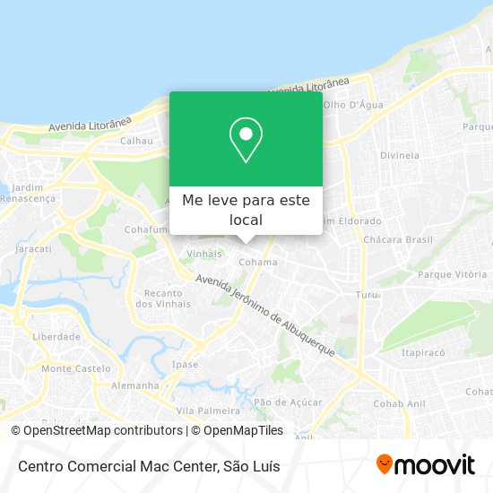Centro Comercial Mac Center mapa