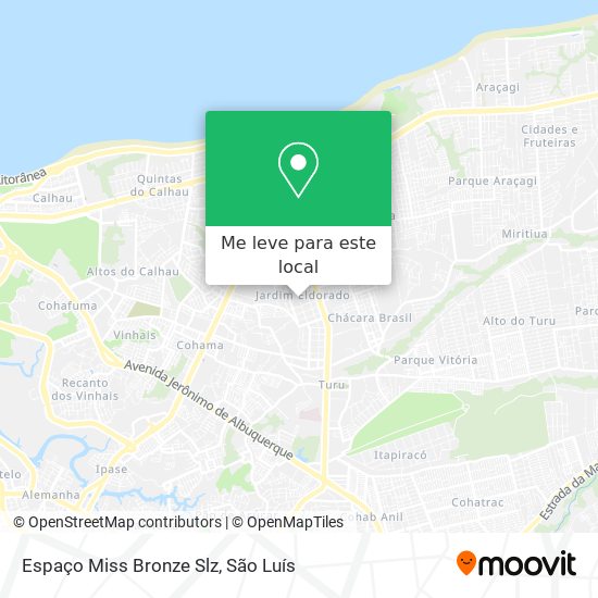 Espaço Miss Bronze Slz mapa