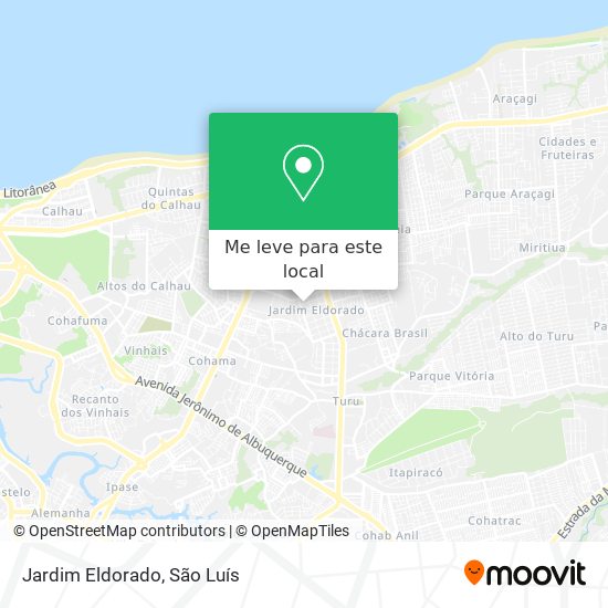 Jardim Eldorado mapa