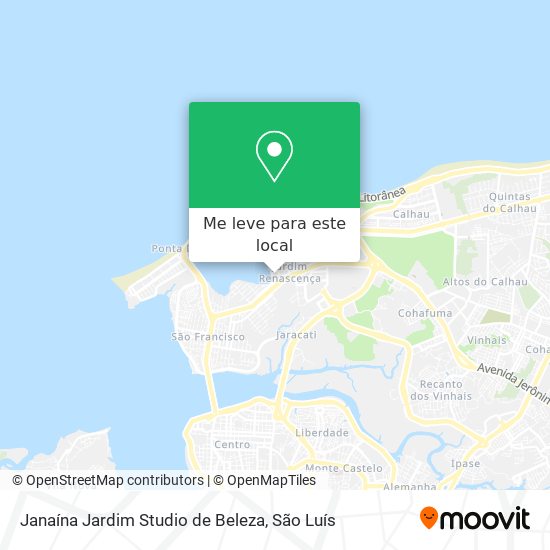Janaína Jardim Studio de Beleza mapa
