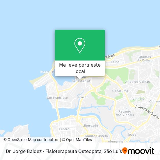 Dr. Jorge Baldez - Fisioterapeuta Osteopata mapa