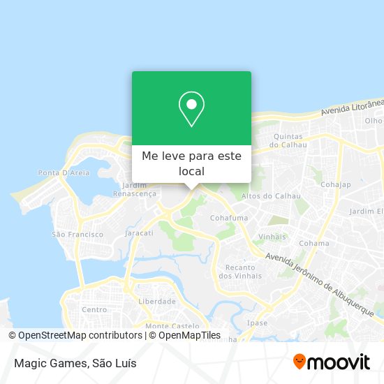Magic Games mapa