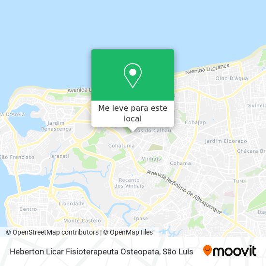 Heberton Licar Fisioterapeuta Osteopata mapa