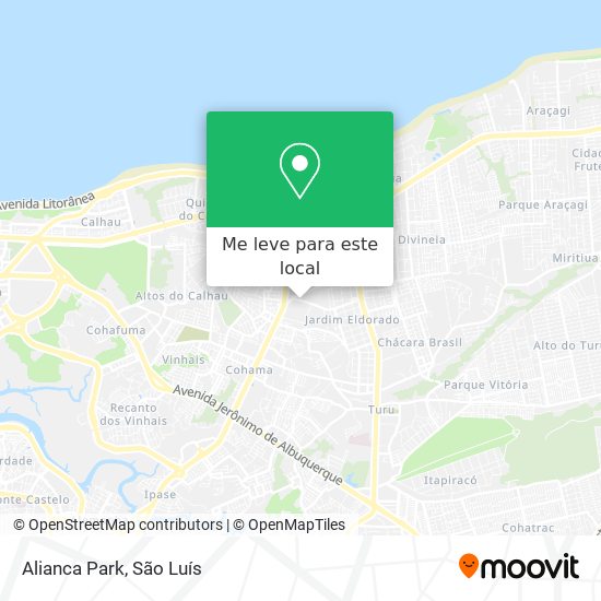 Alianca Park mapa