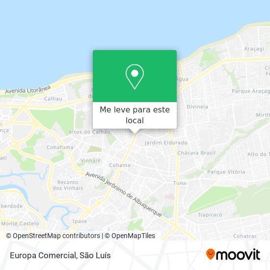 Europa Comercial mapa