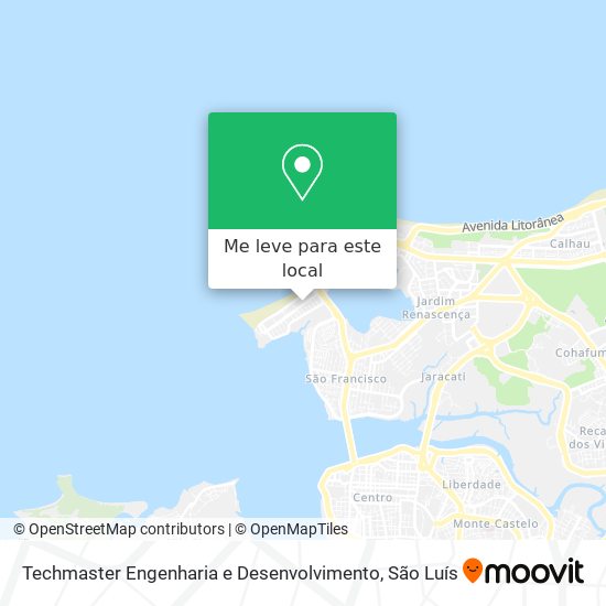 Techmaster Engenharia e Desenvolvimento mapa