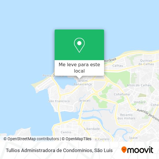 Tullios Administradora de Condomínios mapa