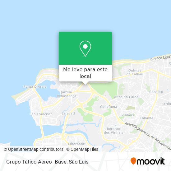 Grupo Tático Aéreo -Base mapa