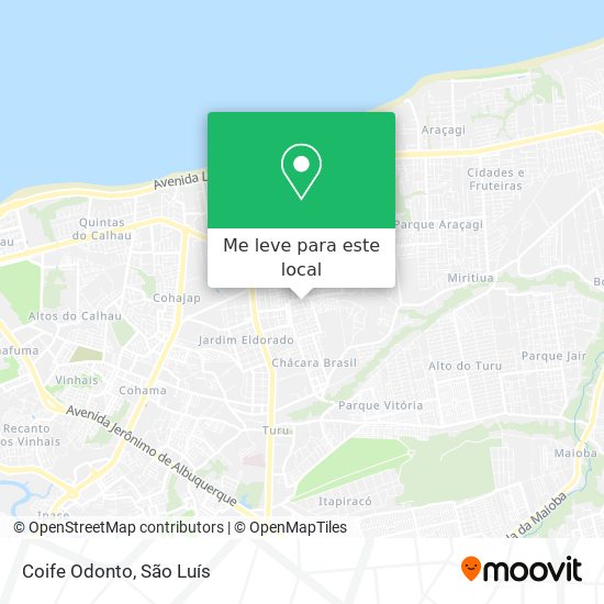 Coife Odonto mapa