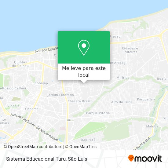 Sistema Educacional Turu mapa