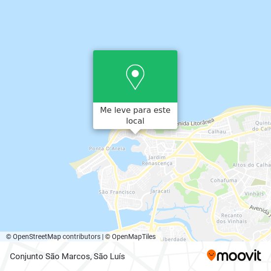 Conjunto São Marcos mapa