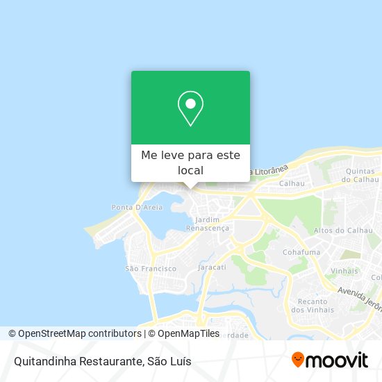 Quitandinha Restaurante mapa