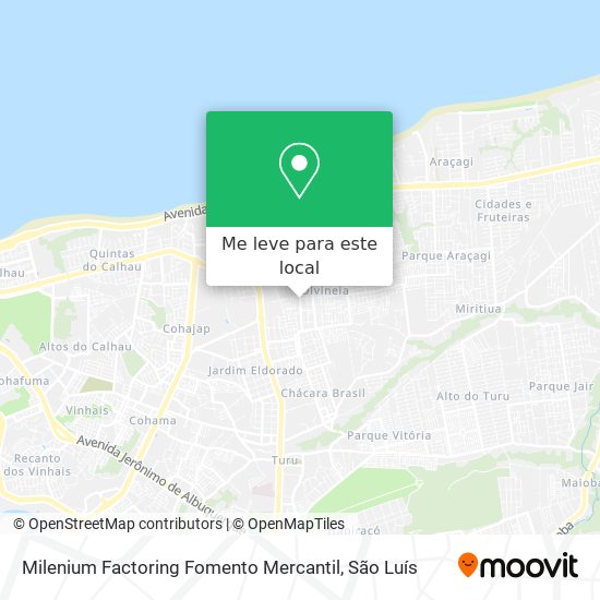 Milenium Factoring Fomento Mercantil mapa