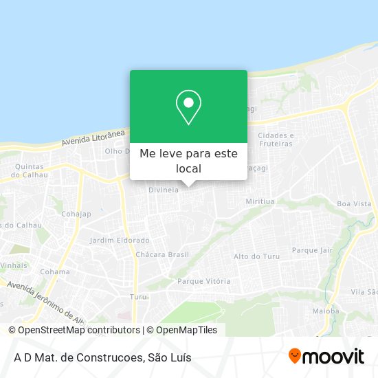 A D Mat. de Construcoes mapa