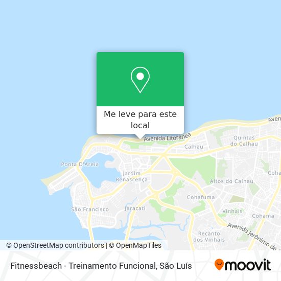 Fitnessbeach - Treinamento Funcional mapa