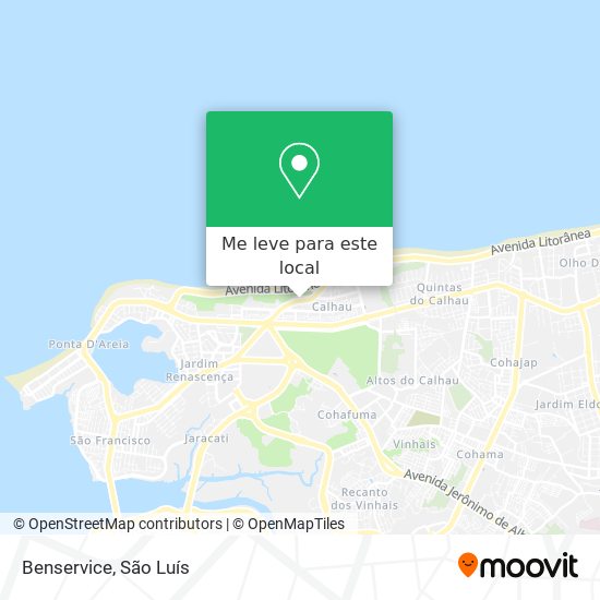 Benservice mapa