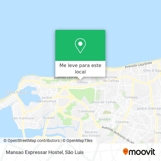 Mansao Expressar Hostel mapa