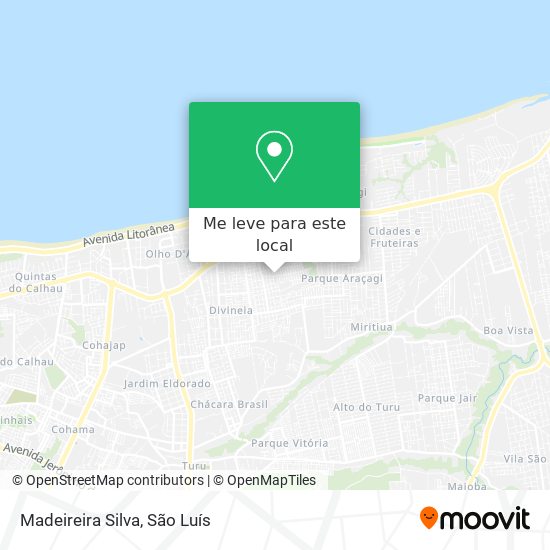 Madeireira Silva mapa