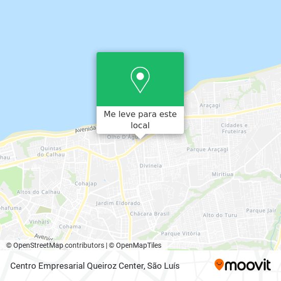 Centro Empresarial Queiroz Center mapa