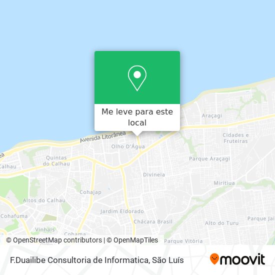 F.Duailibe Consultoria de Informatica mapa