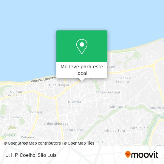 J. I. P. Coelho mapa