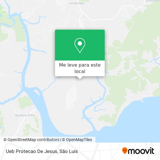 Ueb Protecao De Jesus mapa