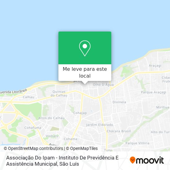 Associação Do Ipam - Instituto De Previdência E Assistência Municipal mapa