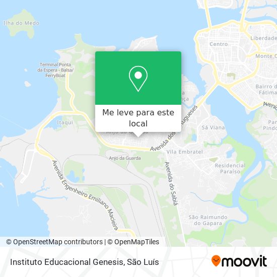 Instituto Educacional Genesis mapa