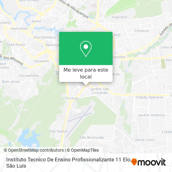 Instituto Tecnico De Ensino Profissionalizante 11 Elo mapa