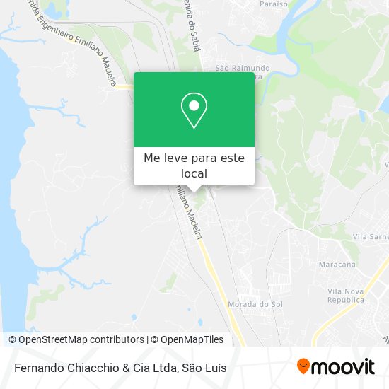 Fernando Chiacchio & Cia Ltda mapa
