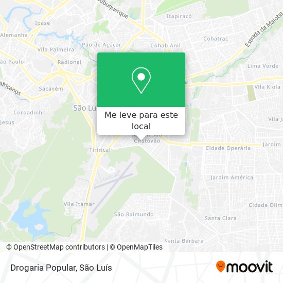 Drogaria Popular mapa