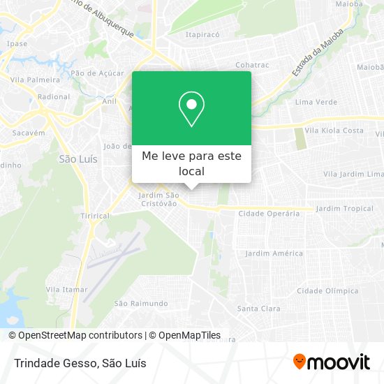 Trindade Gesso mapa