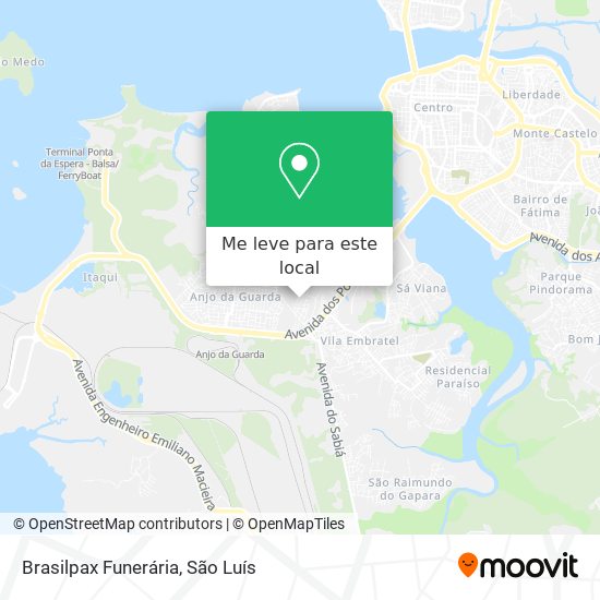 Brasilpax Funerária mapa