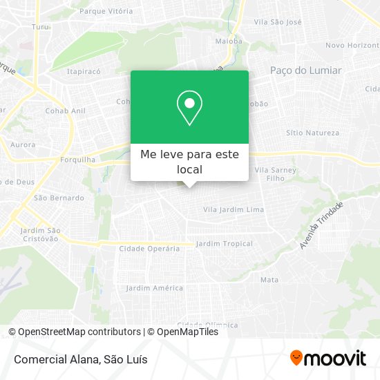 Comercial Alana mapa