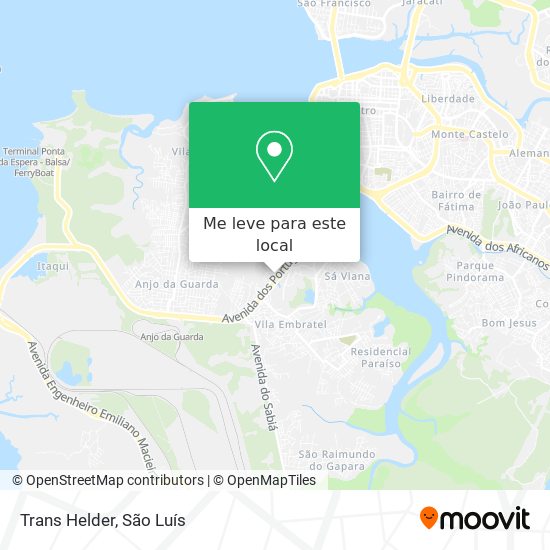 Trans Helder mapa