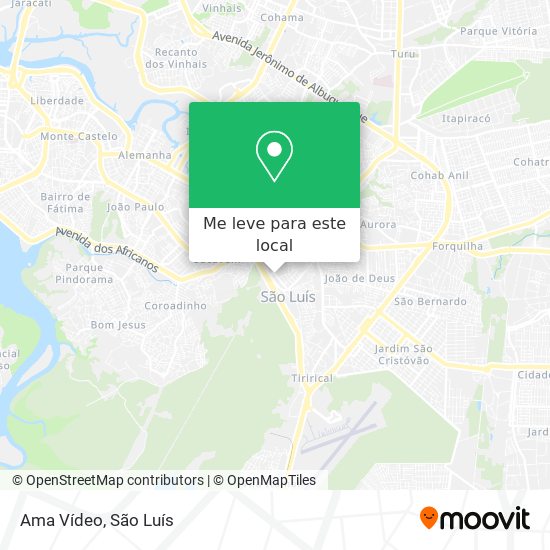 Ama Vídeo mapa