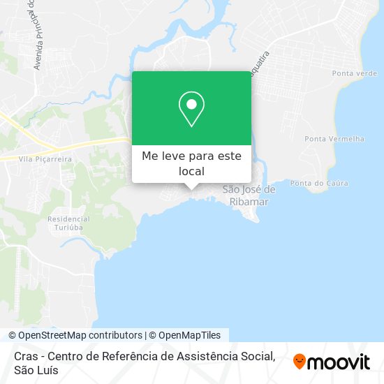 Cras - Centro de Referência de Assistência Social mapa