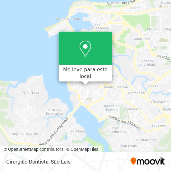 Cirurgião Dentista mapa