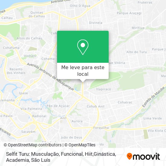 Selfit Turu: Musculação, Funcional, Hiit,Ginástica, Academia mapa