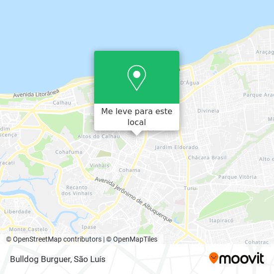 Bulldog Burguer mapa