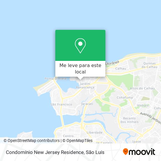 Condomínio New Jersey Residence mapa