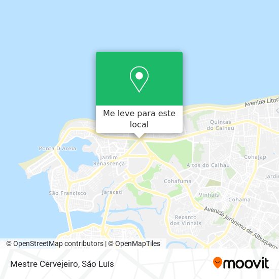 Mestre Cervejeiro mapa