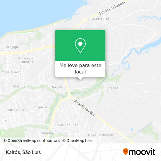 Kairós mapa