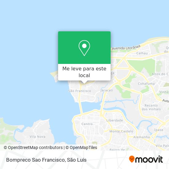 Bompreco Sao Francisco mapa