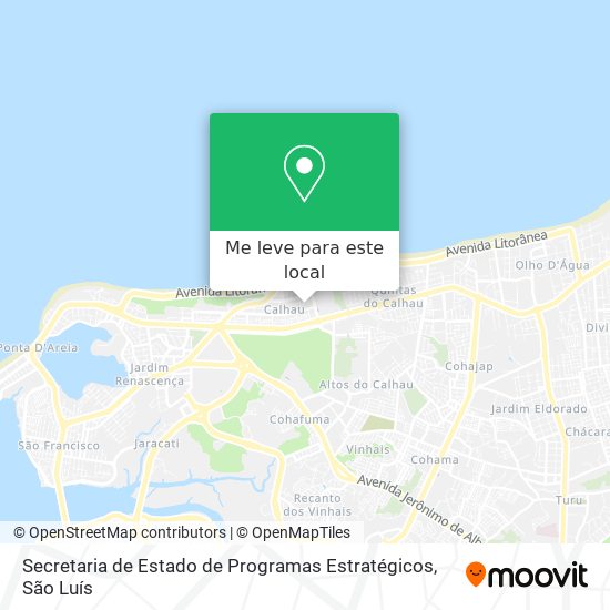 Secretaria de Estado de Programas Estratégicos mapa