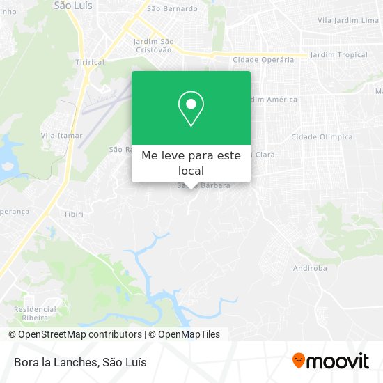 Bora la Lanches mapa