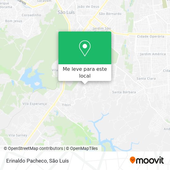 Erinaldo Pacheco mapa