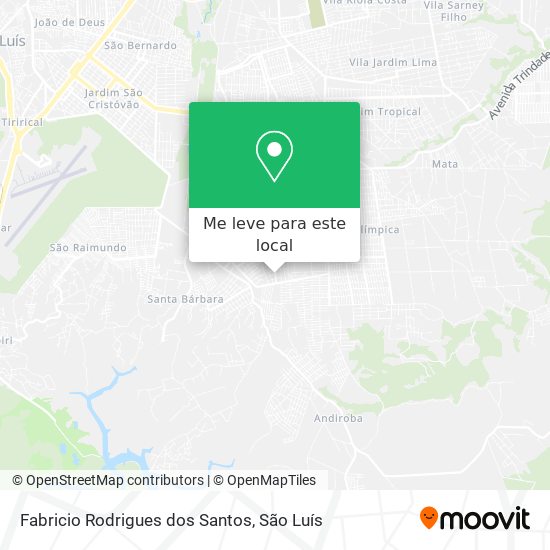 Fabricio Rodrigues dos Santos mapa